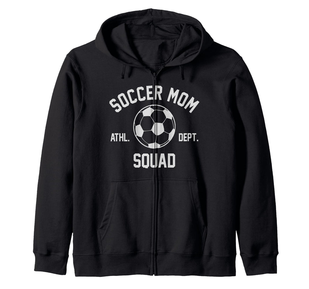 Soccer Mom Squad Gifts Hoodie - Fun Novelty Design Unisex