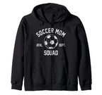 Soccer Mom Squad Gifts Hoodie - Fun Novelty Design Unisex
