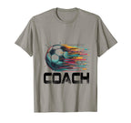 Soccer Coach Training Coaching Football T-Shirt - Minimalist Print Unisex