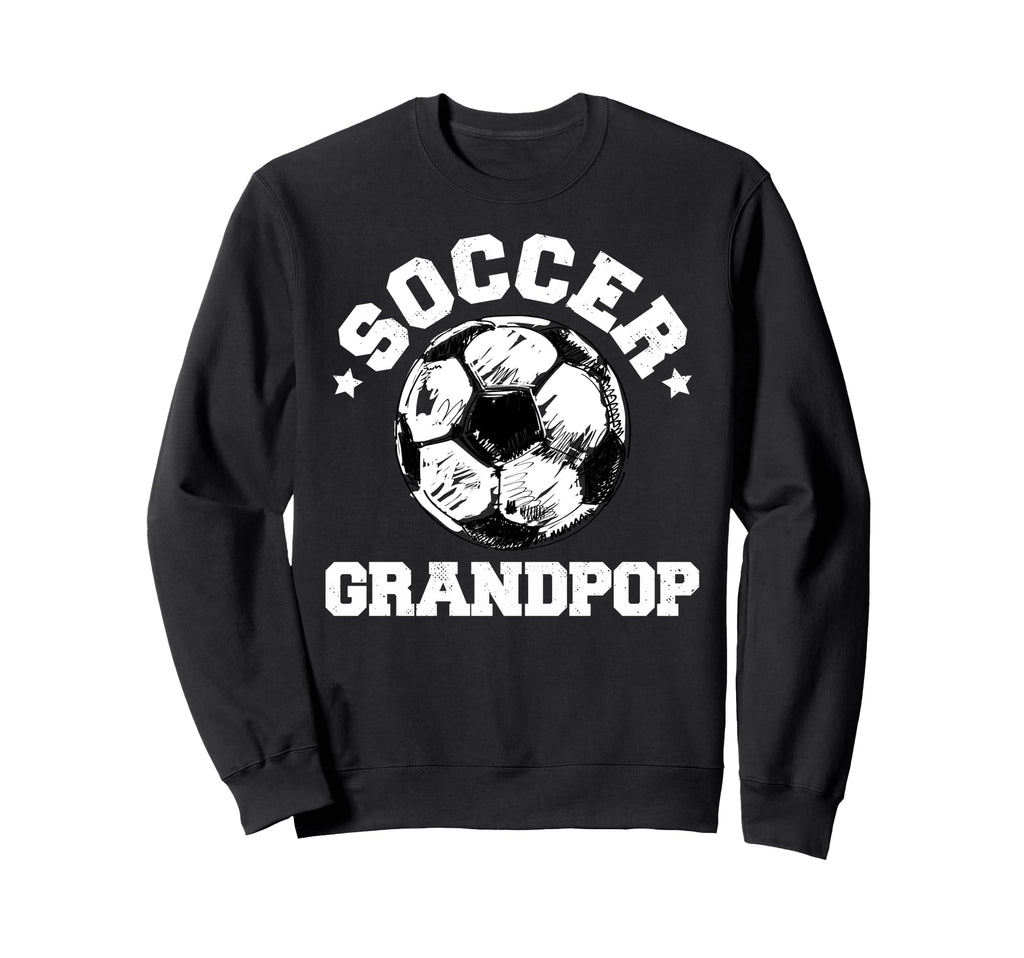Soccer Grandpop Soccer Ball Sweatshirt - Streetwear Style Unisex