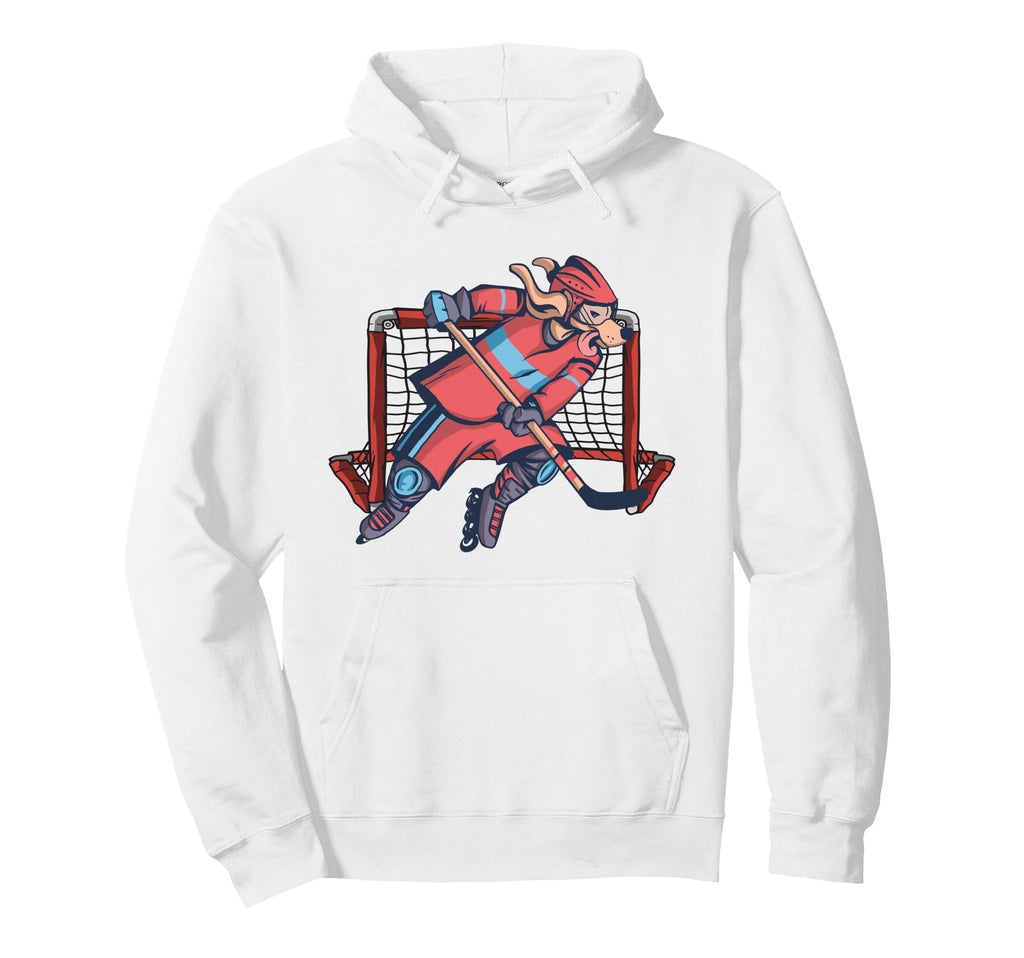 Roller Hockey Skates Goalkeeper Inline Hoodie - Trendy Graphic Unisex