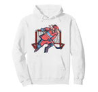 Roller Hockey Skates Goalkeeper Inline Hoodie - Trendy Graphic Unisex