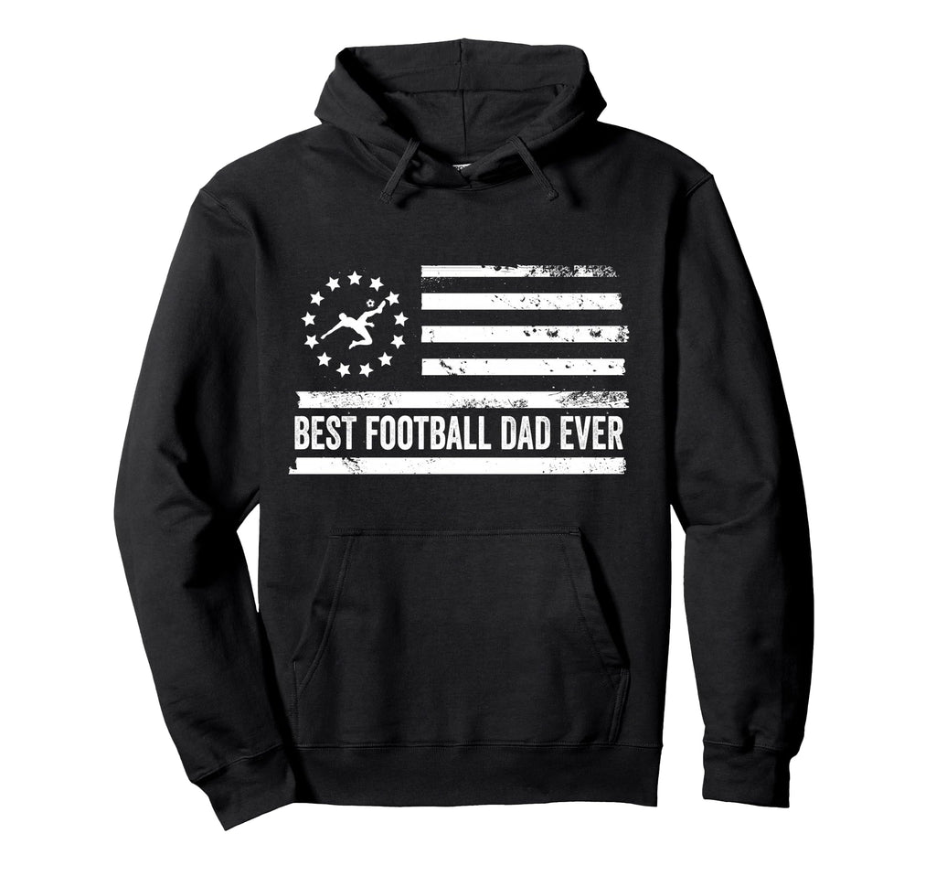 Football Soccer Coach Us American Flag Hoodie - Unique Graphic Men Women