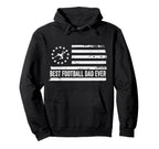 Football Soccer Coach Us American Flag Hoodie - Unique Graphic Men Women