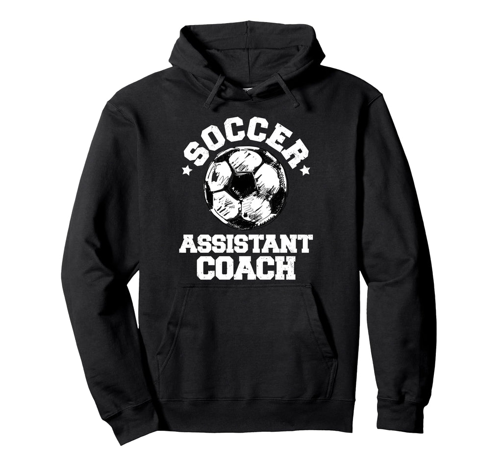 Soccer Assistant Coach Soccer Ball Hoodie - Custom Art Print for Adults