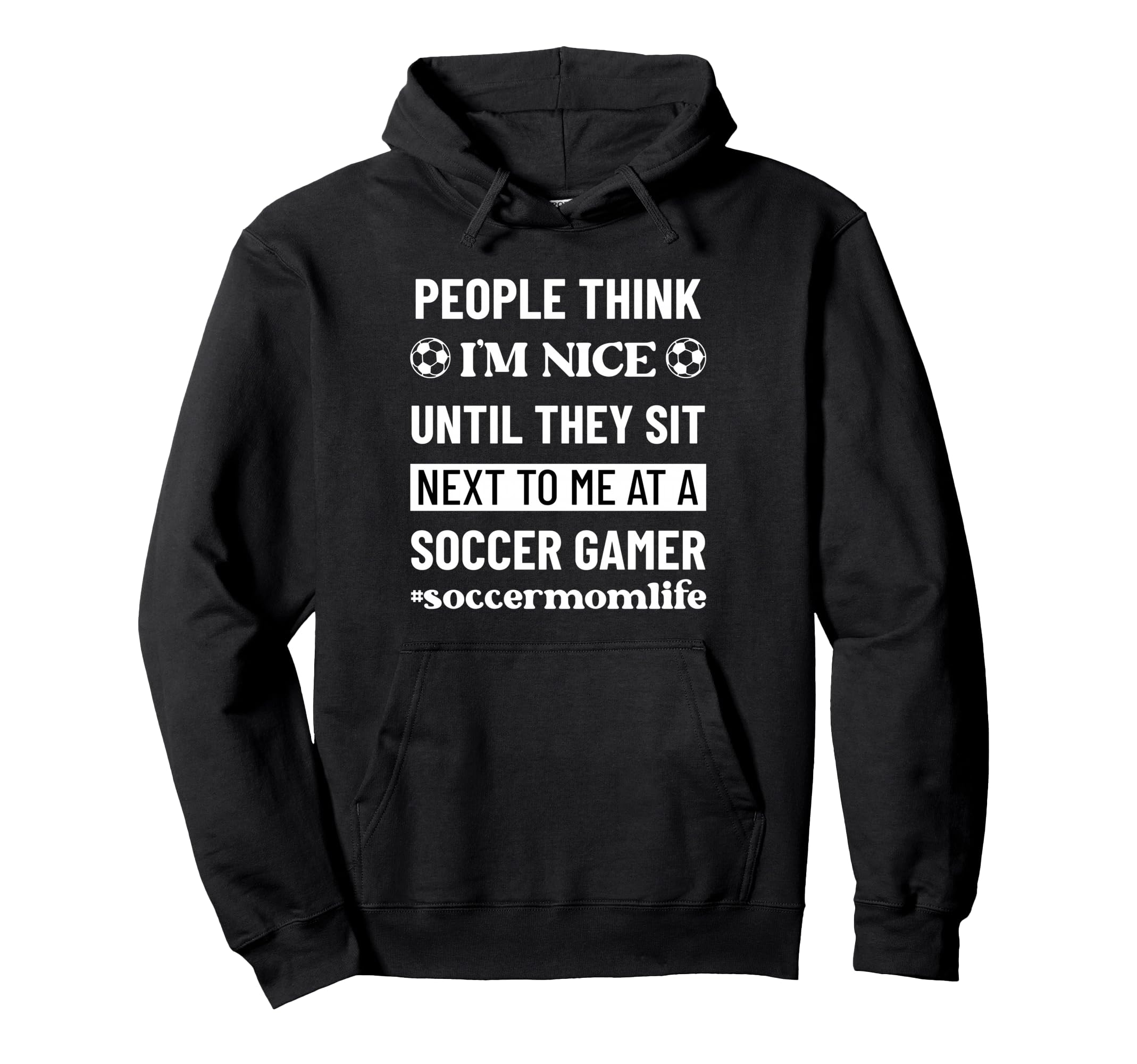 Soccer Mom Life Funny Snarky Sarcasm Hoodie - Streetwear Style for Adults