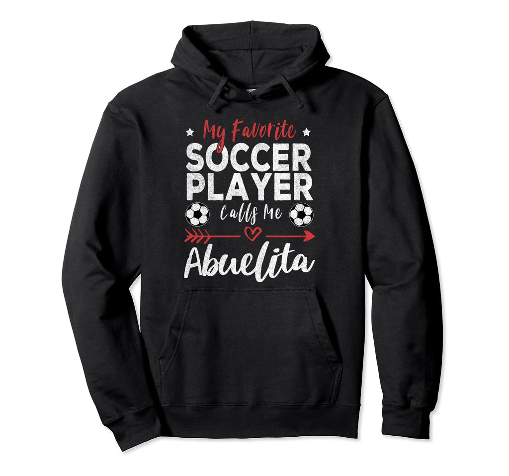 My Favorite Soccer Player Calls Me Hoodie - Novelty Apparel for Adults