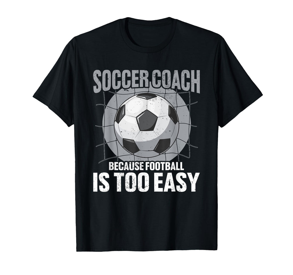 Coaching Soccer Dad Coach Soccer Coach T-Shirt - Custom Art Print Men Women