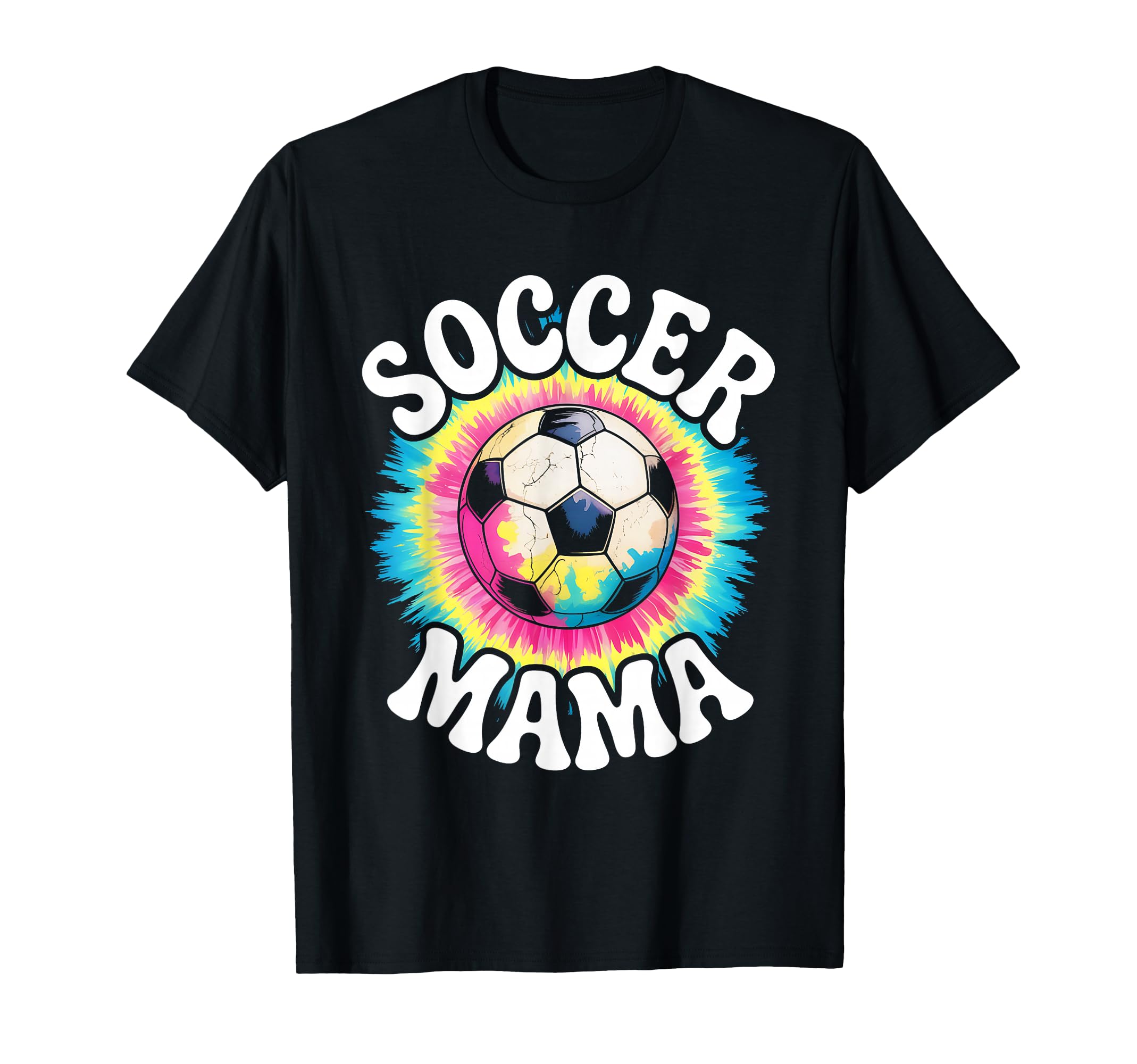 Soccer Mama Mom Tie Dye T-Shirt - Aesthetic Graphic Unisex