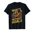 Team Soccer Player Lover Whats Life T-Shirt - Graphic Print for Adults