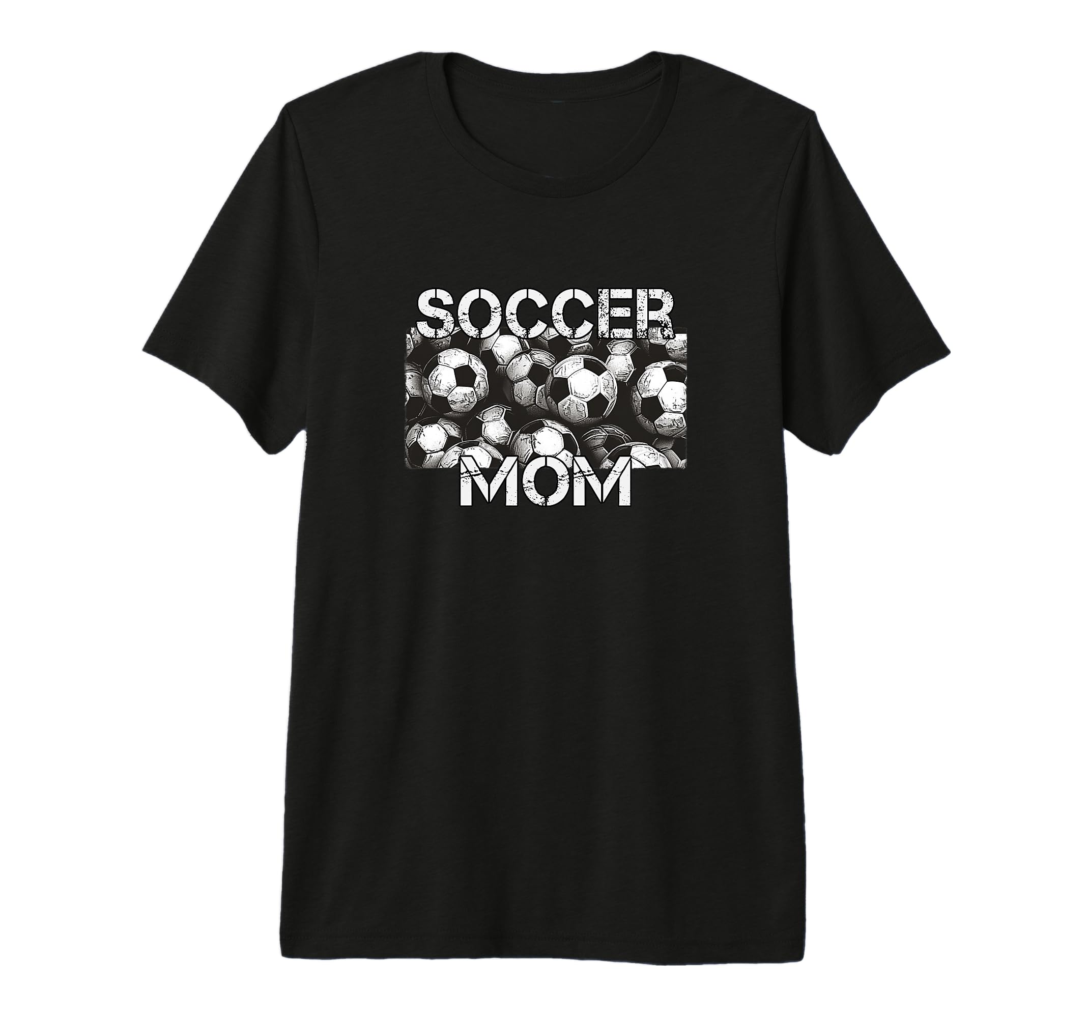 Sports Soccer Mother Mama Game T-Shirt - Casual Everyday Wear Men Women