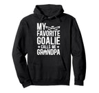 Proud Ice Hockey Goalie Grandpa Hoodie - Aesthetic Graphic Men Women