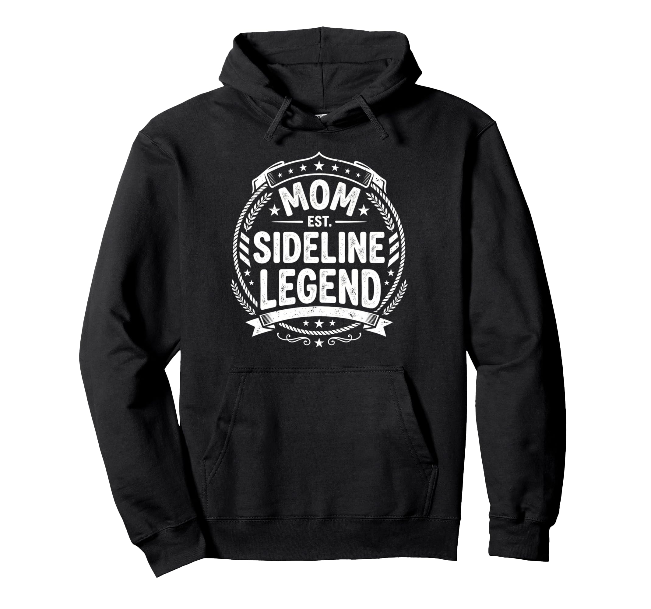 Mom Sideline Legend Sports Game Hoodie - Casual Everyday Wear Men Women
