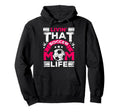 Livin That Soccer Mom Life Passion Hoodie - Minimalist Print for Adults
