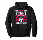 Livin That Soccer Mom Life Passion Hoodie - Minimalist Print for Adults