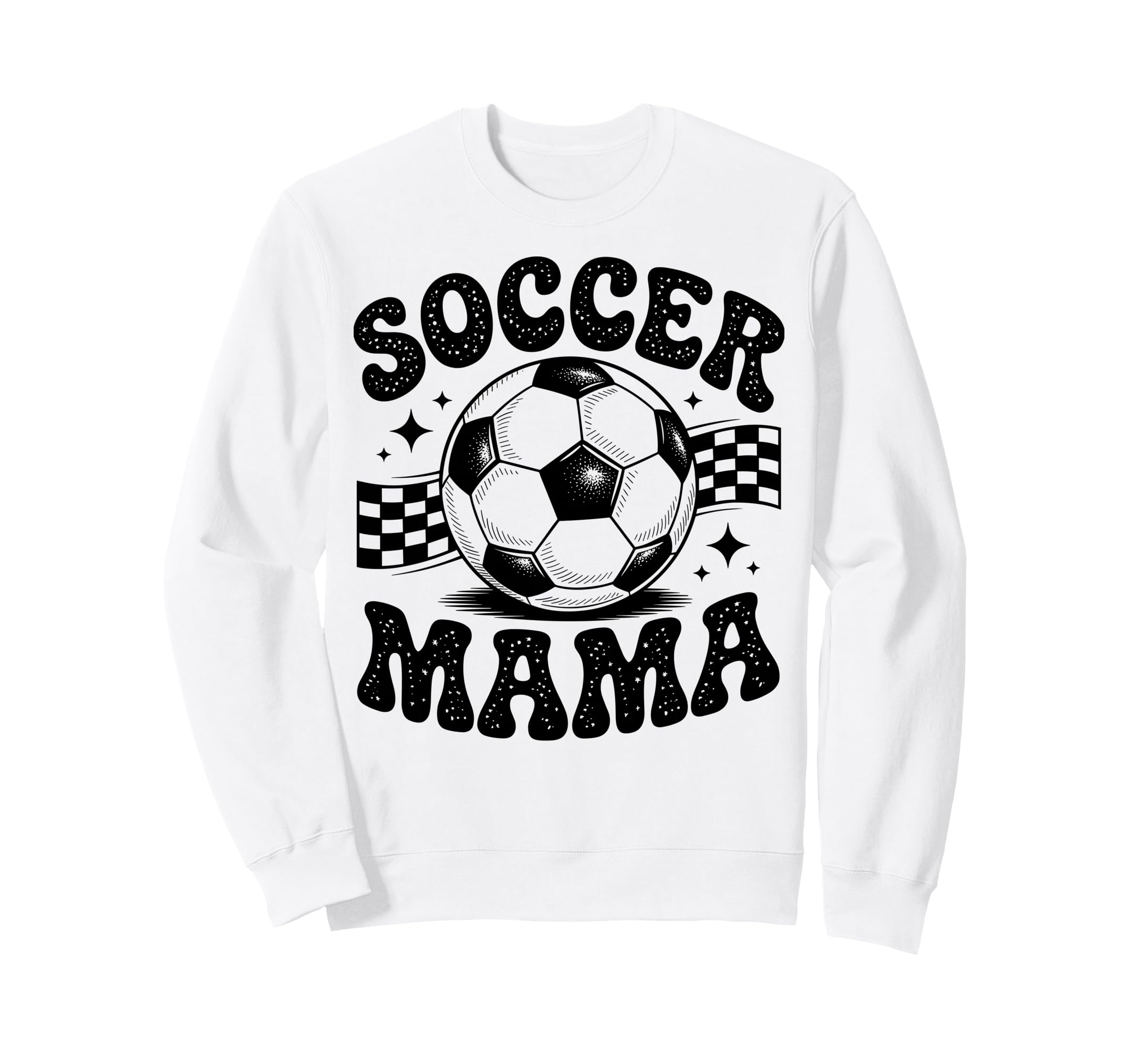 Soccer Mama Football Soccer Sweatshirt - Aesthetic Graphic Men Women