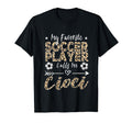 My Favorite Soccer Player Calls Me T-Shirt - Aesthetic Graphic for Adults