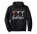 Ball Mom Funny Soccer Football Hoodie - Aesthetic Graphic for Adults