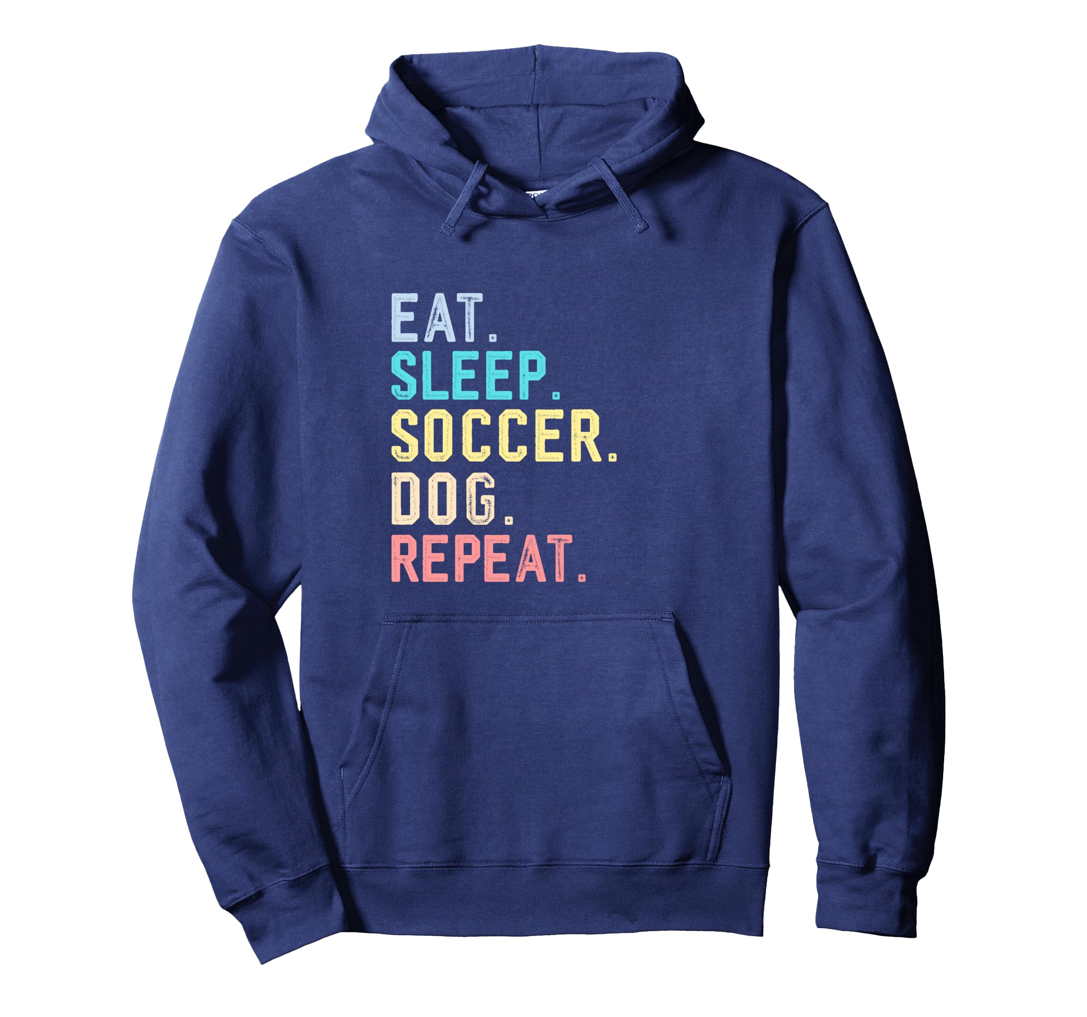 Soccer Player Funny Dog Soccer Ball Hoodie - Casual Everyday Wear Unisex