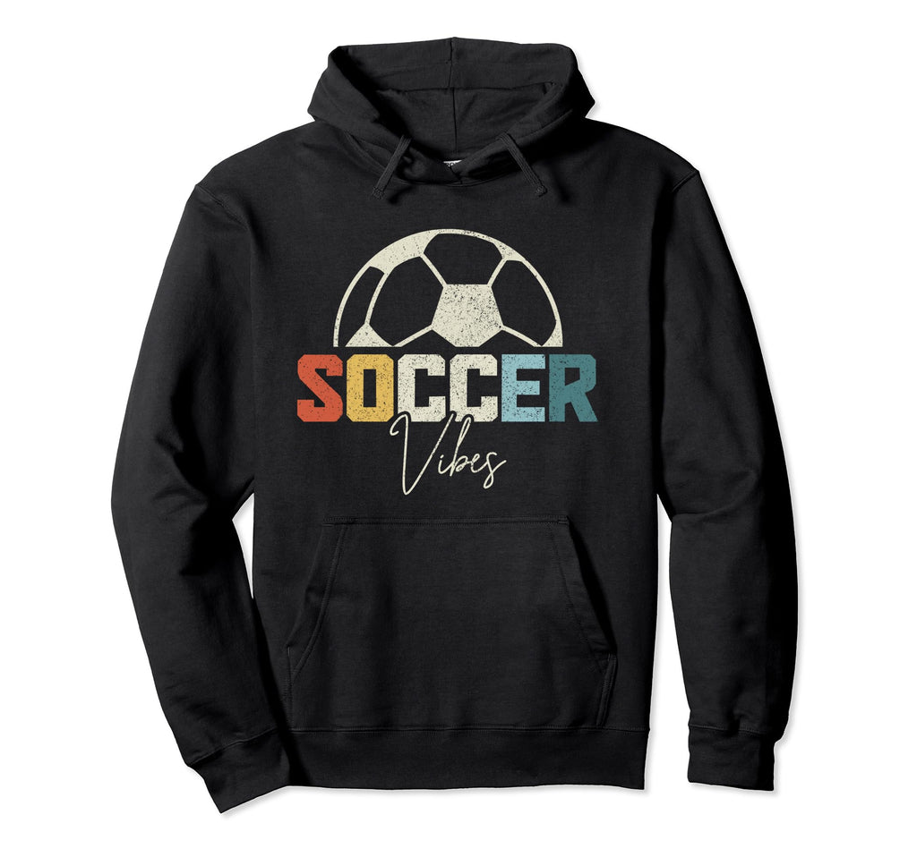 Soccer Vibes Soccer Player Hoodie - Aesthetic Graphic Unisex