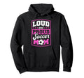 Loud And Proud Soccer Mom Soccer Mom Hoodie - Casual Everyday Wear Unisex