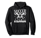 Soccer Stepmom Soccer Player Step Hoodie - Novelty Apparel for Adults