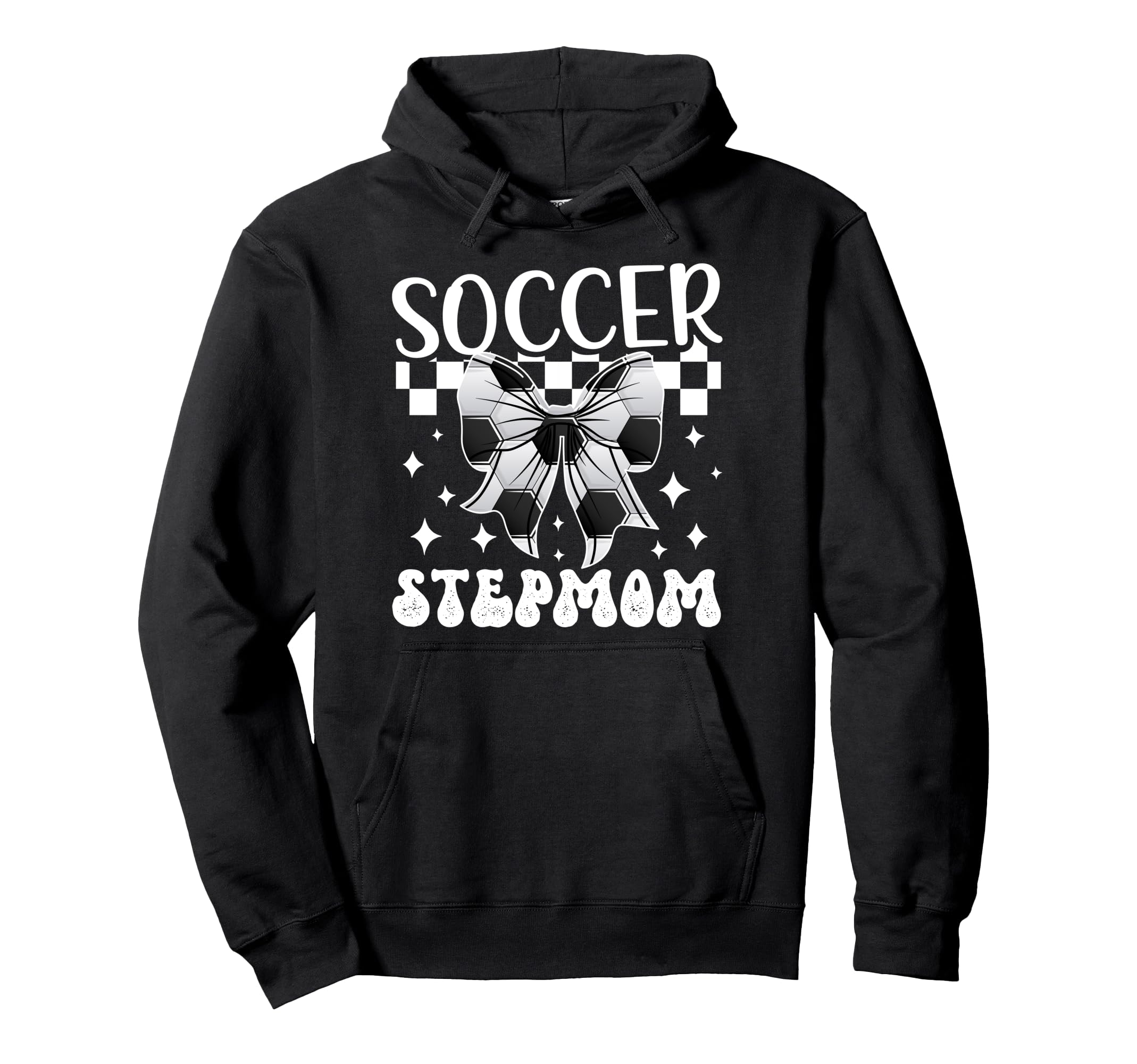 Soccer Stepmom Soccer Player Step Hoodie - Novelty Apparel for Adults