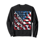2018 Just Who Loves Soccer 8Th Sweatshirt - Aesthetic Graphic for Adults