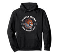 Soccer Mom Yelling Ref Voice Funny Hoodie - Unique Graphic for Adults