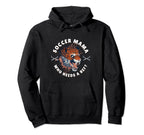 Soccer Mom Yelling Ref Voice Funny Hoodie - Unique Graphic for Adults