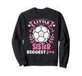 Soccer Biggest Fan Soccer Player Little Sweatshirt - Unique Graphic Unisex