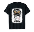 Mom Both Soccer And Baseball Mama T-Shirt - Fun Novelty Design for Adults