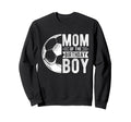 Mom Birthday Soccer Birthday Mom Sweatshirt - Unique Graphic Unisex
