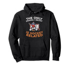 Hockey Goalkeeper Ice Hockey Goalie Hoodie - Unique Graphic Men Women