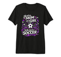 Soccer Mother Just Mom Who Loves T-Shirt - Novelty Apparel for Adults