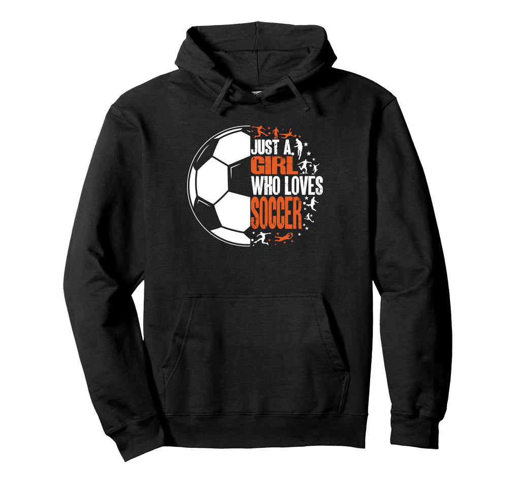 Sport Funny Who Loves Soccer Hoodie - Custom Art Print Men Women