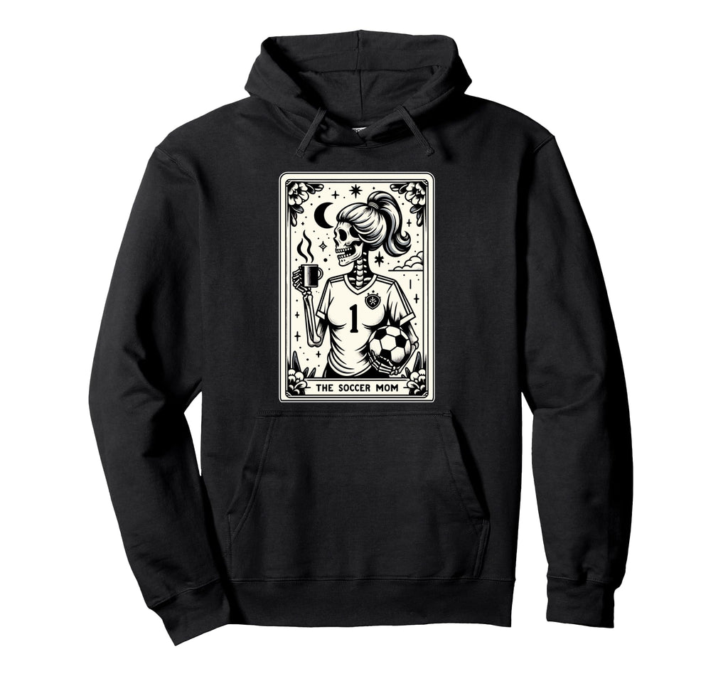 Tarot Card Soccer Mum Soccer Mom Hoodie - Aesthetic Graphic Unisex