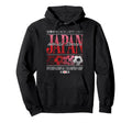 Japan Distressed Soccer Balls Kanji Hoodie - Novelty Apparel Men Women
