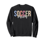 Soccer Mom Soccer Player Sweatshirt - Minimalist Print for Adults