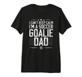 Mens Im Soccer Goalie Dad Soccer Keeper T-Shirt - Unique Graphic Men Women