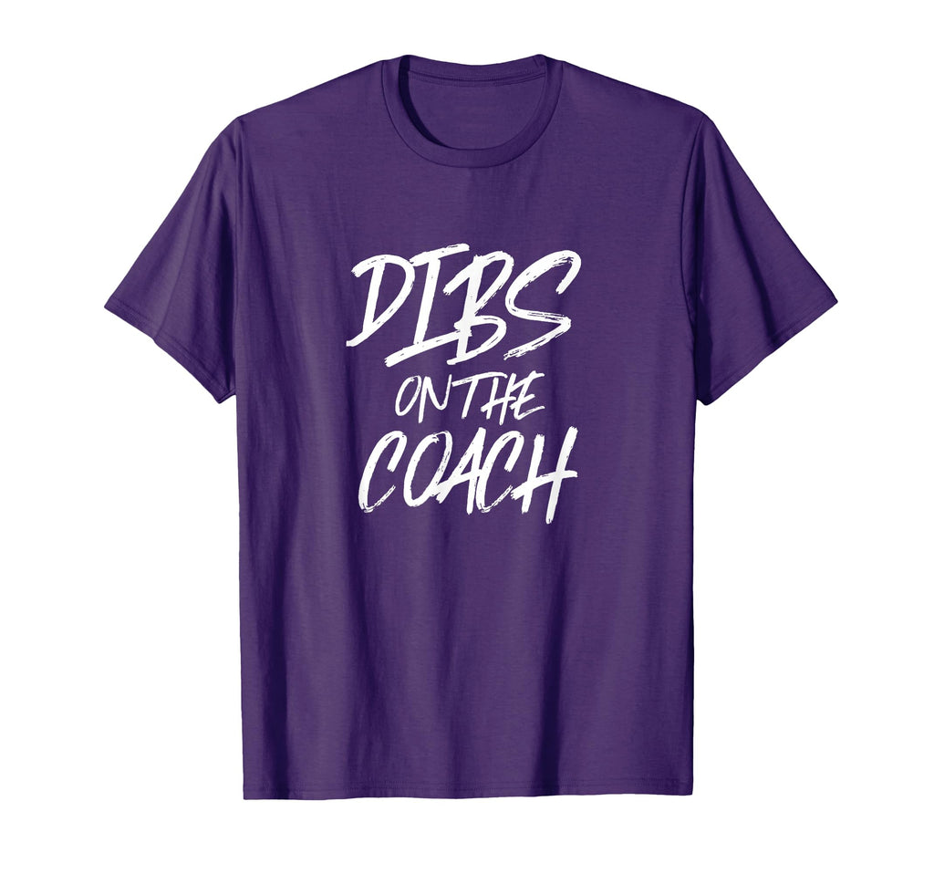 Dibs Coach Funny Athletic Sports Trainer T-Shirt - Graphic Print Men Women