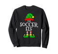 Soccer Elf Funny Family Matching Sweatshirt - Unique Graphic Men Women