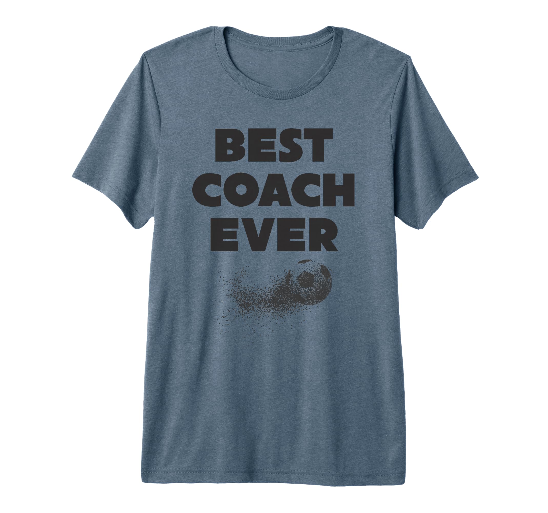 Best Coach Ever Tri Blend T-Shirt - Minimalist Print Unisex