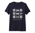 Soccer Mama Mom Soccer Mom Bow T-Shirt - Aesthetic Graphic for Adults
