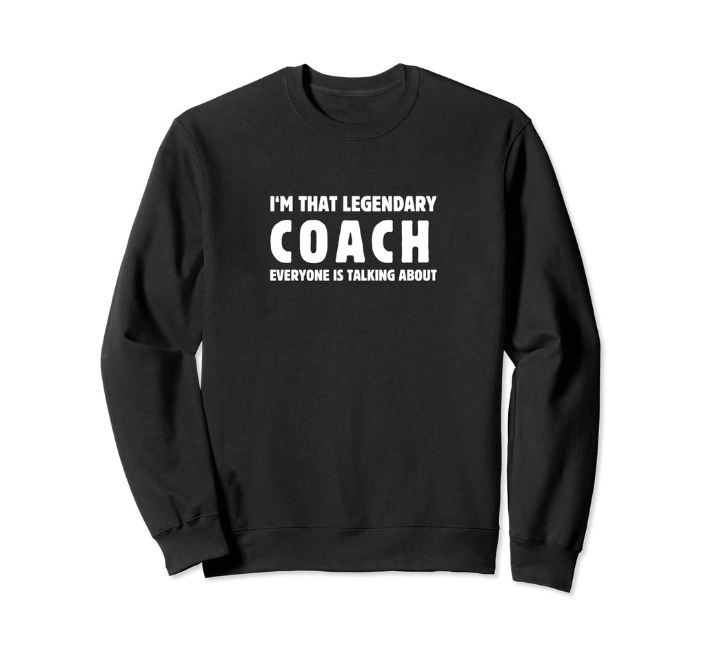 Funny Coach Gift Soccer Gymnastics Sweatshirt - Fun Novelty Design Unisex