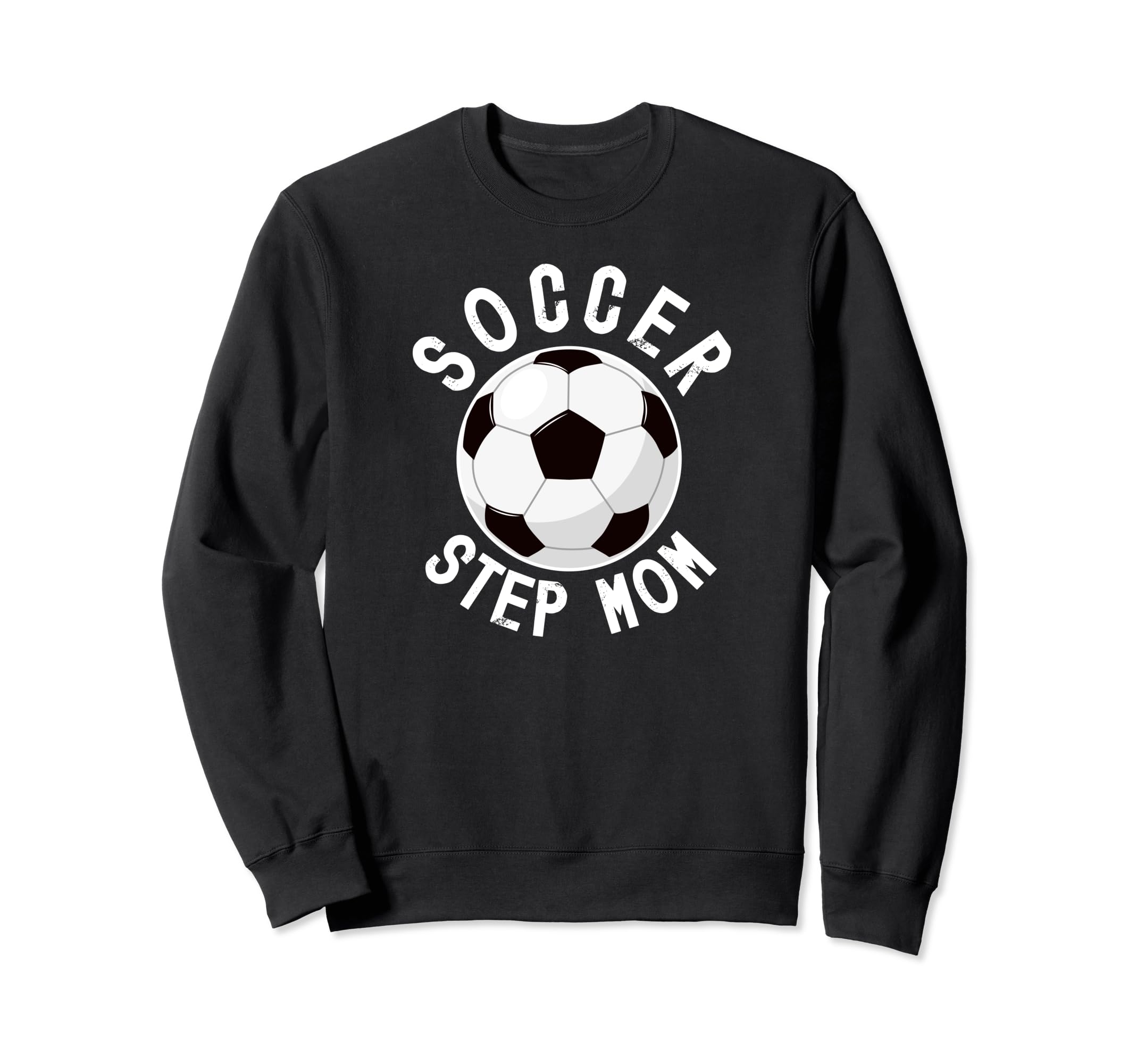 Soccer Step Mom Soccer Player Sweatshirt - Trendy Graphic for Adults