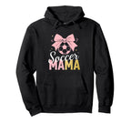 Soccer Mama Bow Soccer Mom Club Hoodie - Streetwear Style for Adults