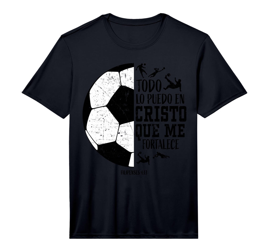 Todo Lo Puedo En Cristo Que Me T-Shirt - Trendy Graphic Men Women