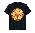 Soccer Ball Shaped Pizza Soccer And T-Shirt - Custom Art Print Men Women