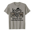 Senior Mom Class 2025 Senior Mama T-Shirt - Minimalist Print for Adults
